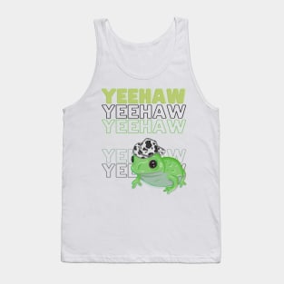 Yeehaw Green Frog Tank Top